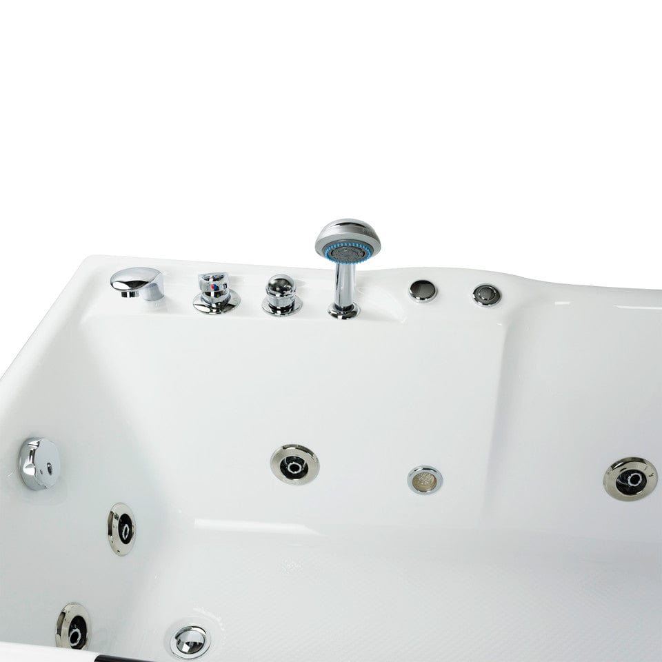 HOMEWARD BATH Homeward Bath Lexi Free-Standing Whirlpool Bathtub-G017