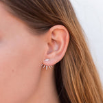 Load image into Gallery viewer, Spike Stud Earrings Minimalist Earrings
