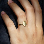 Load image into Gallery viewer, Birth Flower Ring Custom Dainty Ring
