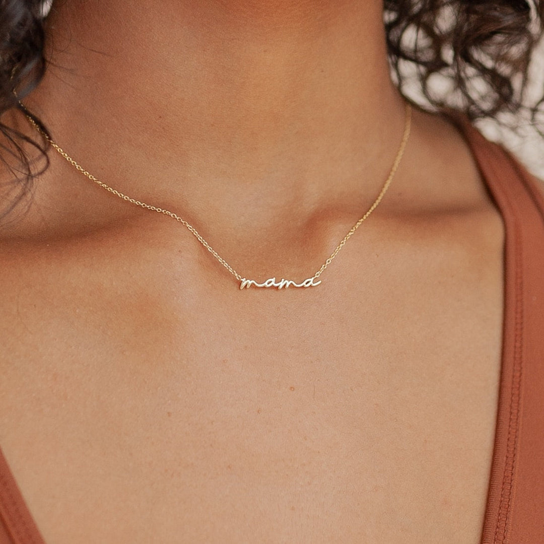 Dainty Mama Necklace Mama Necklace