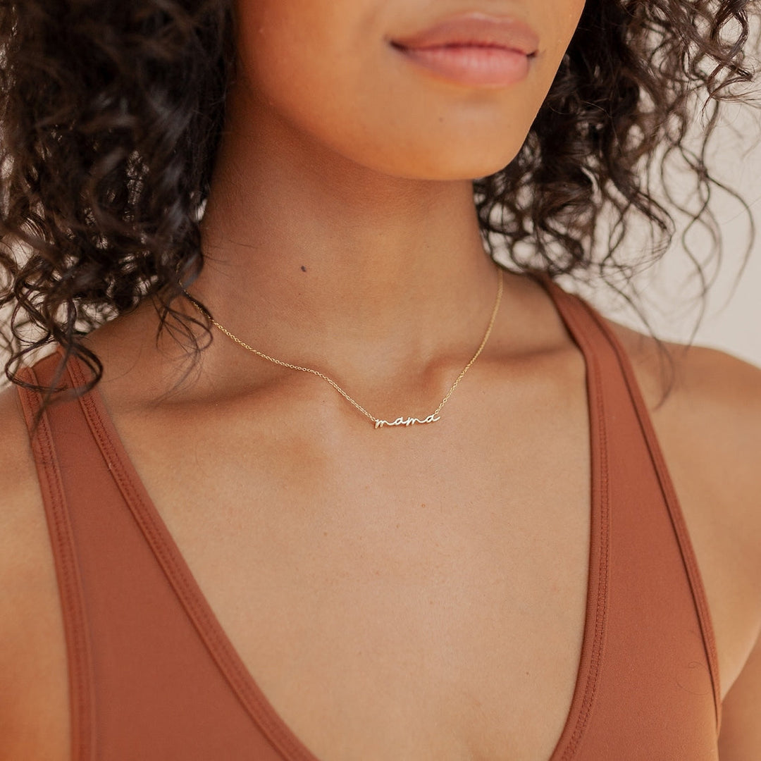 Dainty Mama Necklace Mama Necklace