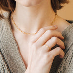 Load image into Gallery viewer, Clip Chain Link Layer Link Necklace
