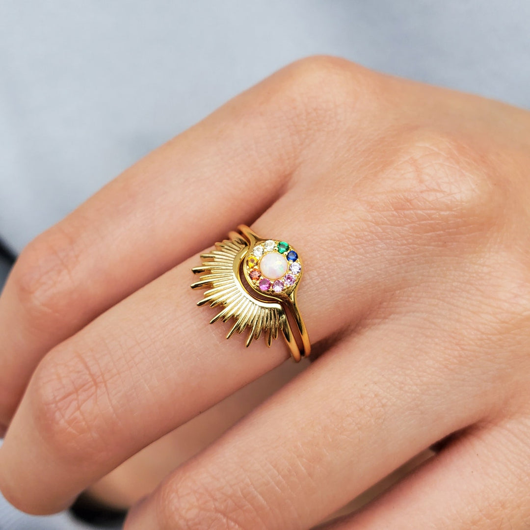 Sunbeam Rising Sun Ring