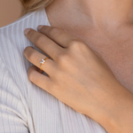 Load image into Gallery viewer, Diamond Butterfly Dainty Butterfly Ring
