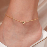 Load image into Gallery viewer, Mini Heart Anklet Double Layer Love Anklet
