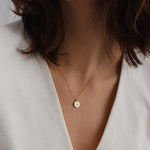 Load image into Gallery viewer, Sunbeam Necklace Dainty Sun Pendant Necklace
