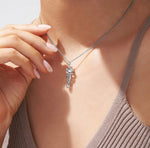 Load image into Gallery viewer, Love Hug Pendant Couple Embrace Necklace
