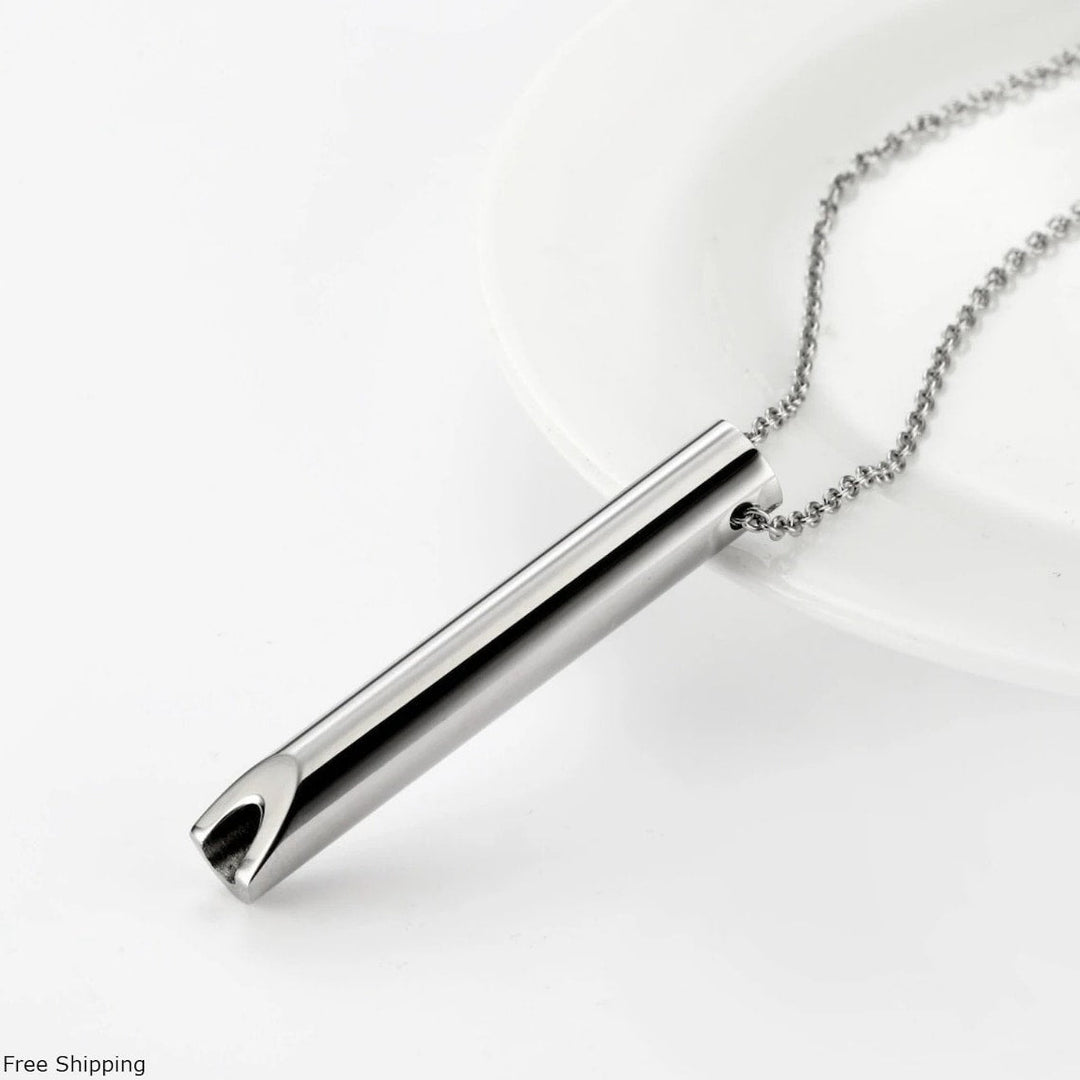 Breathing Necklace Stress Relief Necklace