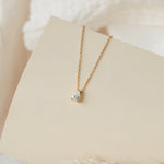 Load image into Gallery viewer, Pear Diamond Teardrop Diamond Necklace
