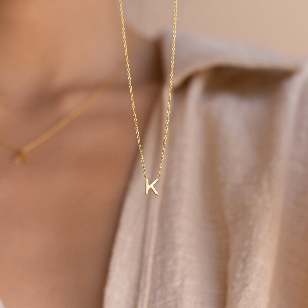 Dainty Initial Necklace Stylish Letter Necklace
