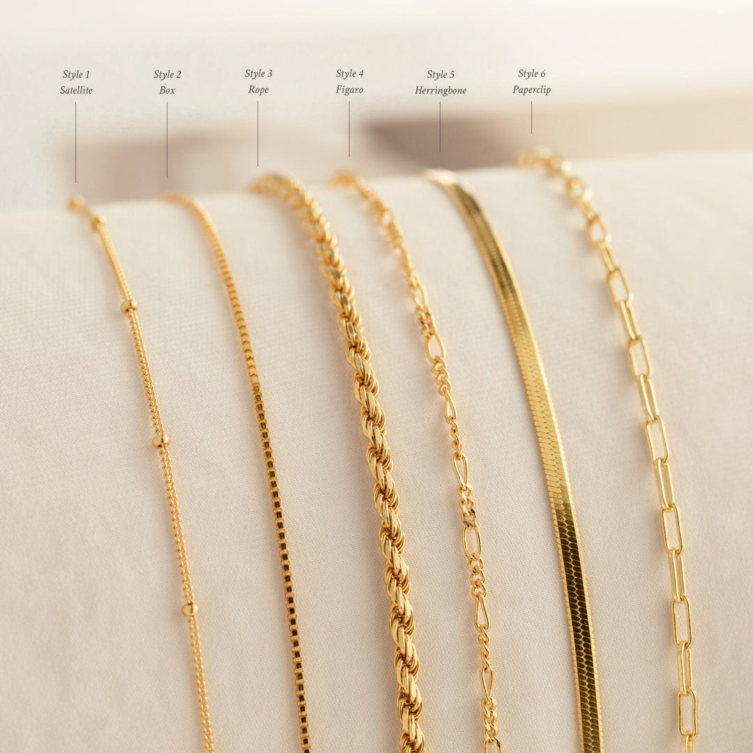 Chain Bracelets Minimalist Layered Bracelets