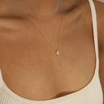 Load image into Gallery viewer, Pear Diamond Teardrop Diamond Necklace
