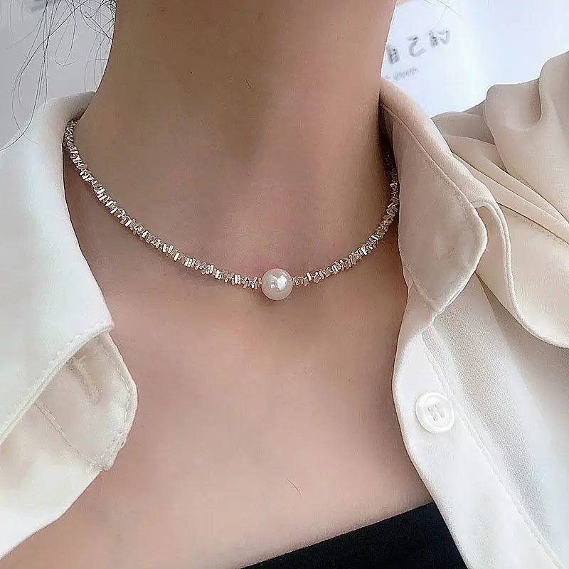 Romantic Pearl Vintage Necklace