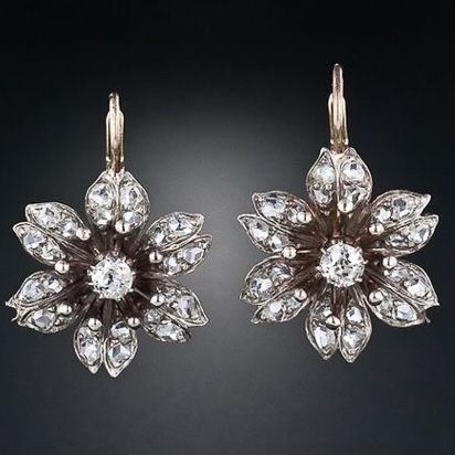 Classic Crystal Vintage Earrings