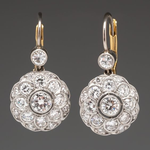 Load image into Gallery viewer, Romantic Crystal Vintage Earrings
