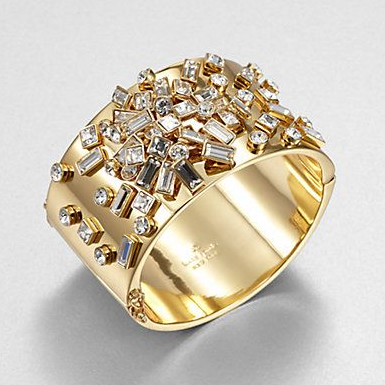 Sparkling Zirconia Vintage Ring in Gold