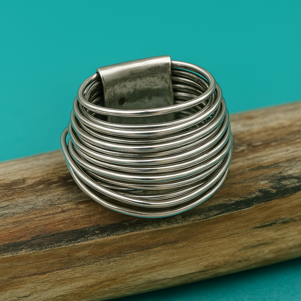 Romantic Vintage Statement Ring in Silver