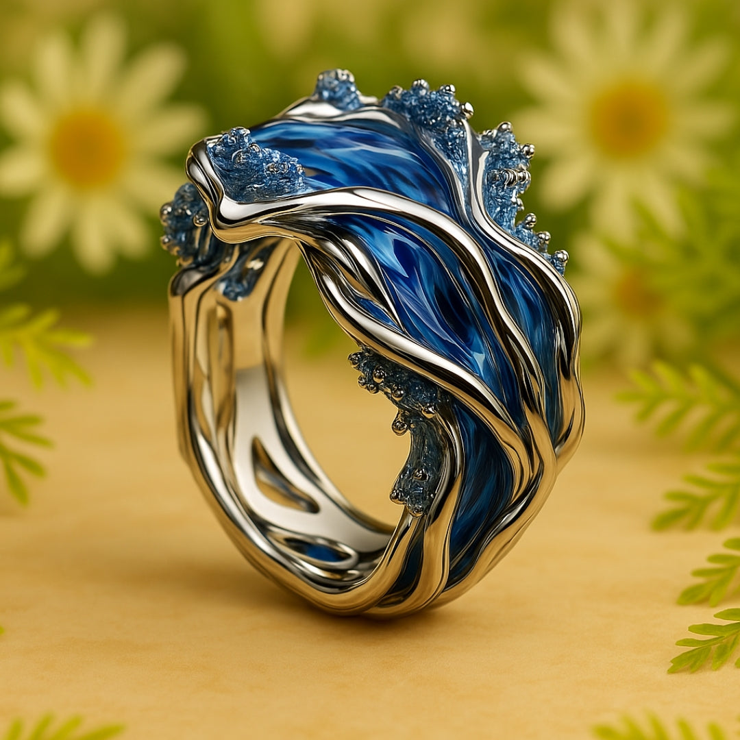 Classic Vintage Statement Ring in Gold
