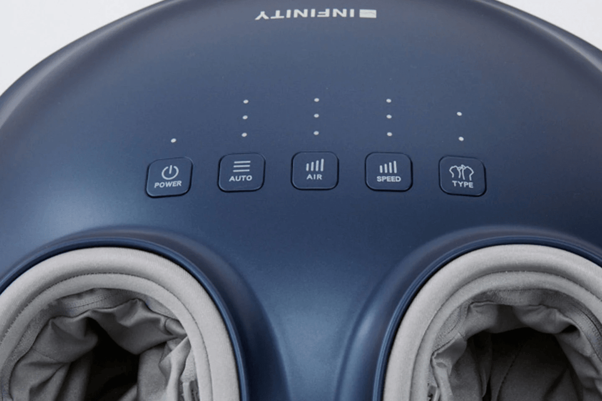 INFINITY Massage Device Blue Shiatsu Foot Massager - 11057006