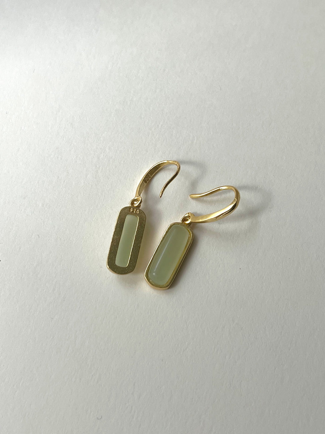 Fiona Jade Pendant Earrings