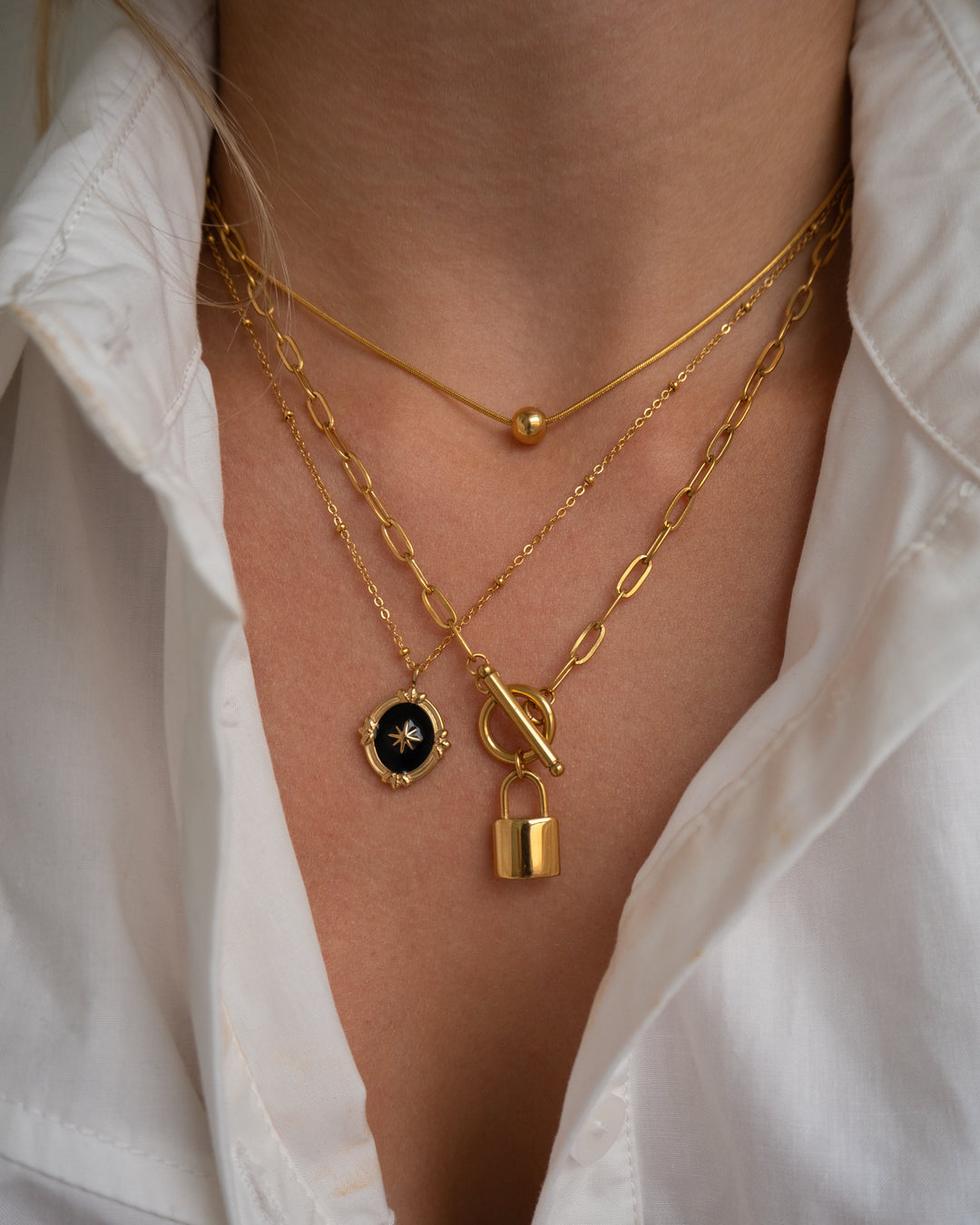 Goodlove Lock Pendant Chain Necklace