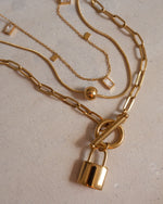 Load image into Gallery viewer, Goodlove Lock Pendant Chain Necklace
