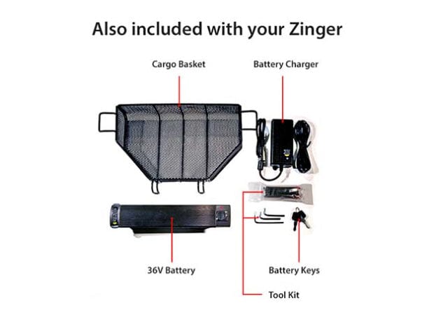JOURNEY Black Journey Zinger® Folding Power Chair Two-Handed Control