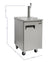 KEGCO KE KEGCO 24" Wide Home Brew All Stainless Steel Commercial Kegerator with Keg-HBK1XSK