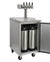 KEGCO KE KEGCO 24" Wide Home Brew All Stainless Steel Commercial Kegerator with Keg-HBK1XSK