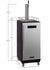 KEGCO Kegerator KEGCO 15 Wide Commercial Cold Brew Cofee Kegerator With Stainless Steel Door-ICS15BSRNK