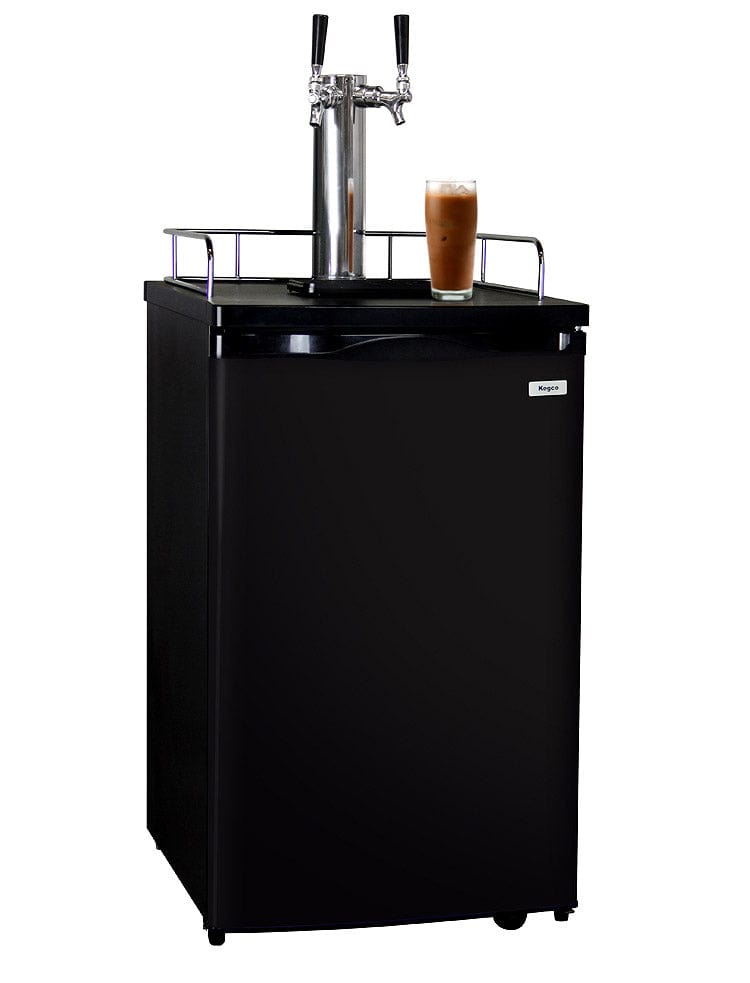 KEGCO Kegerator KEGCO 20" Wide Cold Brew Coffee Black Kegerator- ICK19B