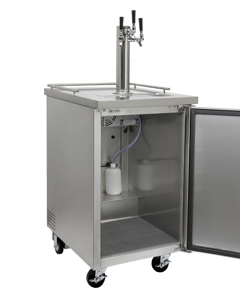 KEGCO Kegerator KEGCO 24" Wide Cold Brew All Stainless Steel Commercial Kegerator- ICXCK-1S