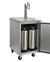 KEGCO Kegerator KEGCO 24" Wide Cold Brew All Stainless Steel Commercial Kegerator- ICXCK-1S