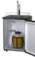 KEGCO Kegerator KEGCO 24" Wide Homebrew Single Tap Stainless Steel Digital Kegerator with Keg- HBK309S