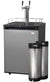 KEGCO Kegerator KEGCO 24" Wide Homebrew Single Tap Stainless Steel Digital Kegerator with Keg- HBK309S