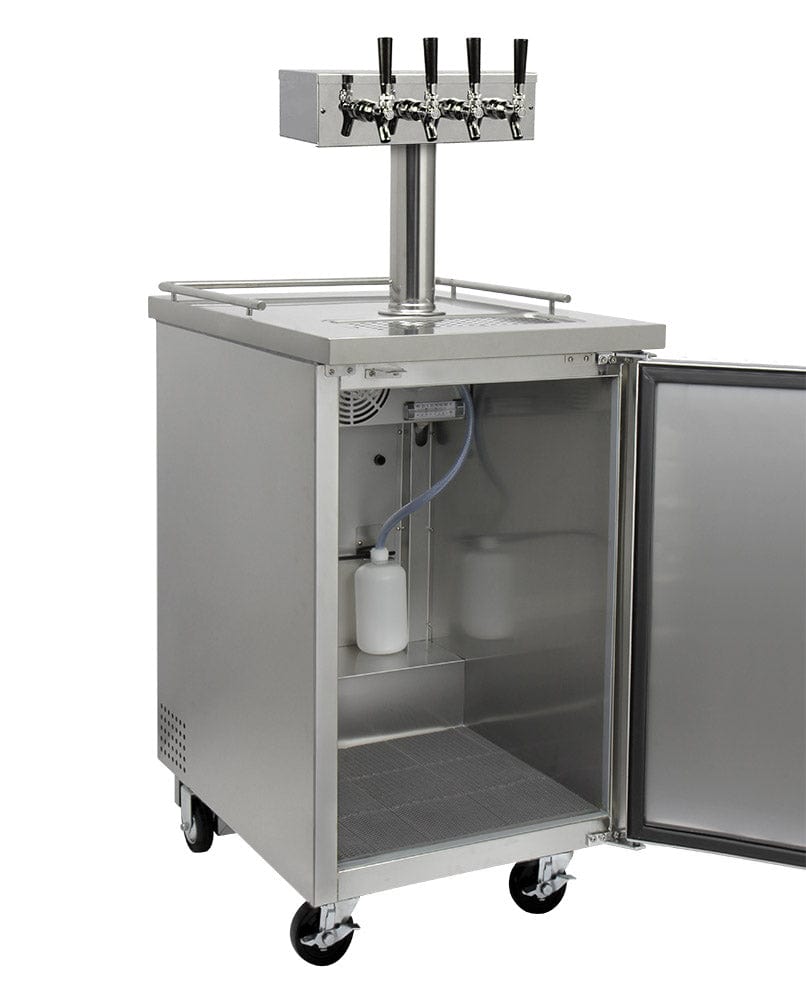 KEGCO Kegerator KEGCO 24" Wide Kombucha All Stainless Steel Commercial Kegerator-KOMC1S