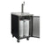 KEGCO Kegerator KEGCO 24" Wide Kombucha Black Commercial Kegerator-KOMC1B