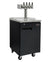 KEGCO Kegerator KEGCO 24" Wide Kombucha Black Commercial Kegerator-KOMC1B