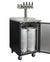 KEGCO Kegerator KEGCO 24" Wide Kombucha Black Commercial Kegerator-KOMC1B