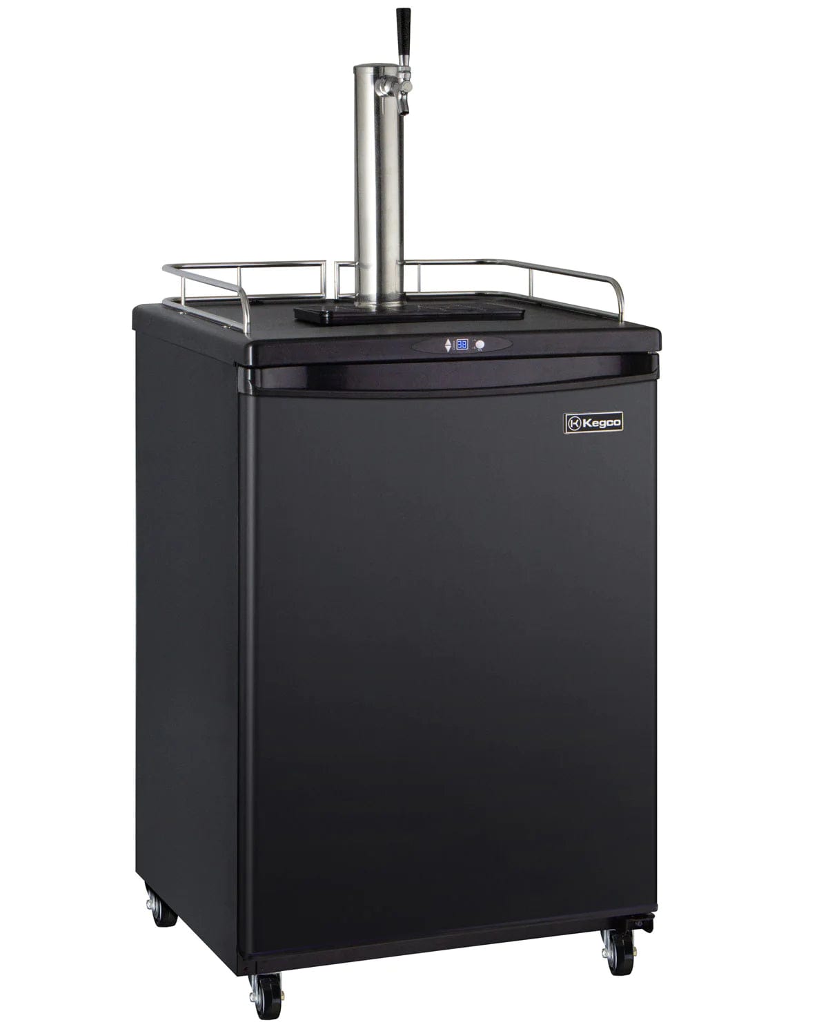 KEGCO Kegerator KEGCO 24&quot; Wide Kombucha Black Commercial Kegerator - Z163B