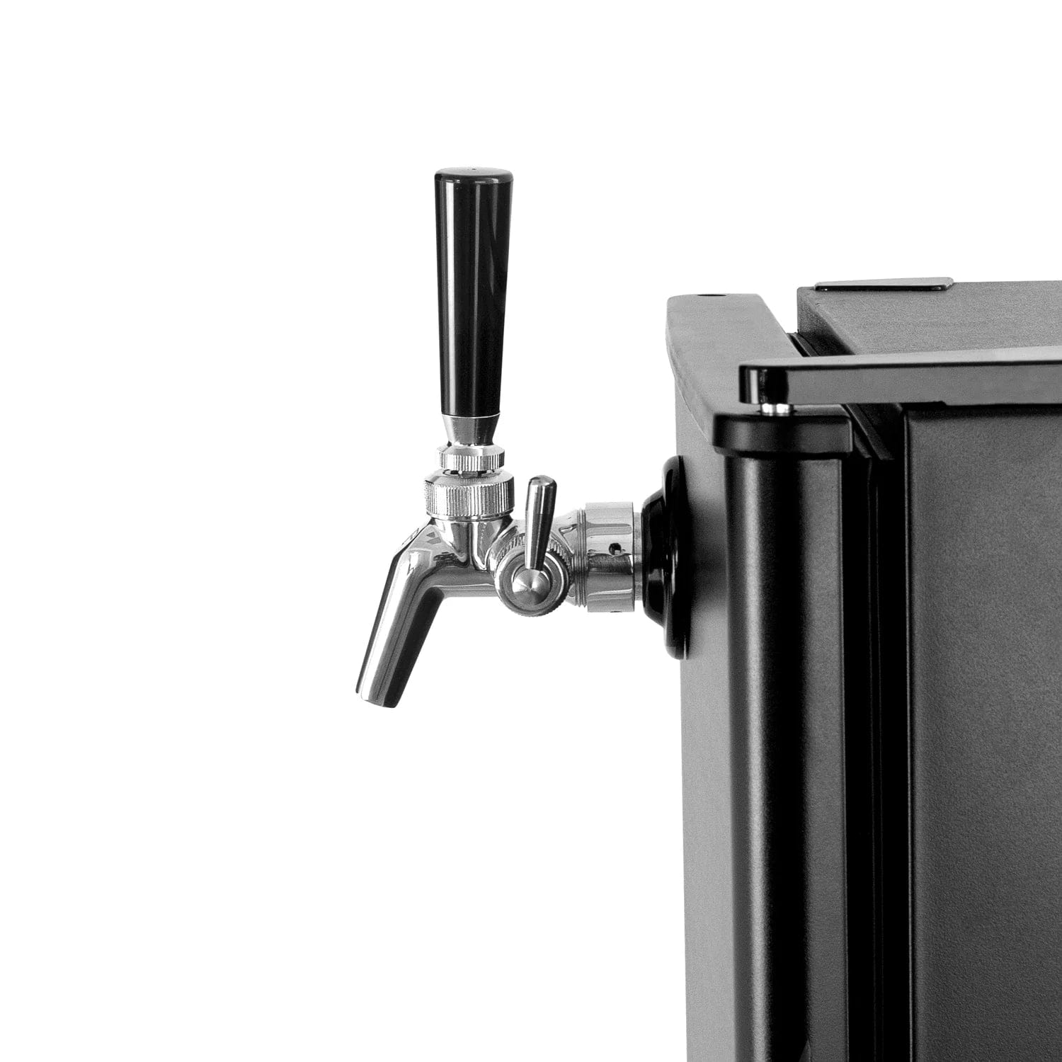 KEGCO Kegerator KEGCO Carbonated Water Singel Tap Mini Kegerator With Keg Black- HK46CW