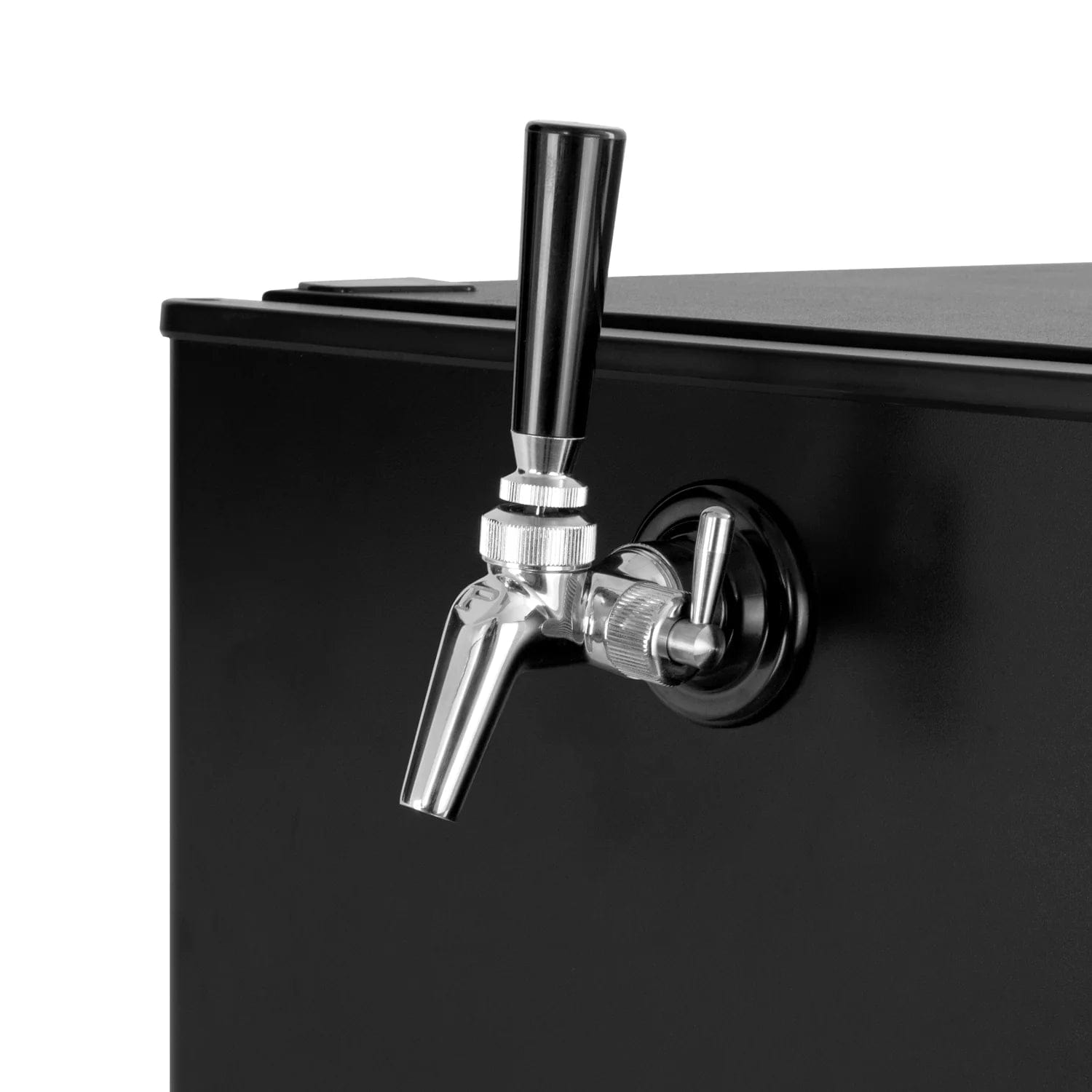 KEGCO Kegerator KEGCO Carbonated Water Singel Tap Mini Kegerator With Keg Black- HK46CW