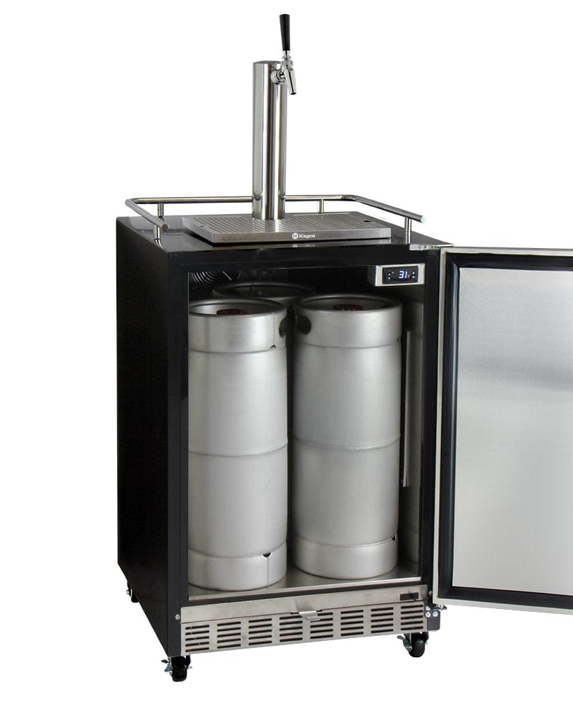 KEGCO Kegerator KEGCO Digital Commercial Kegerator with Kit- HK38BSC