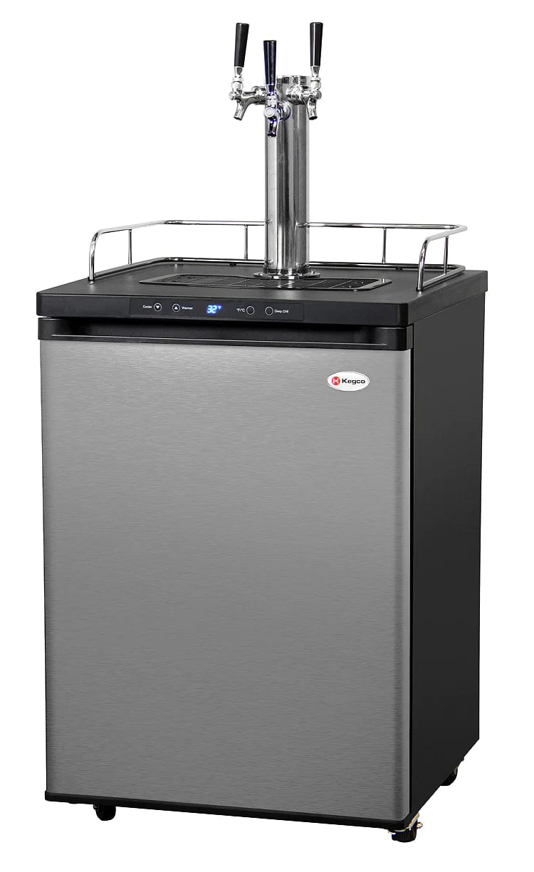 KEGCO Kegerator KEGCO Wide Kombucha Stainless Steel Digital Kegerator -KOM30S