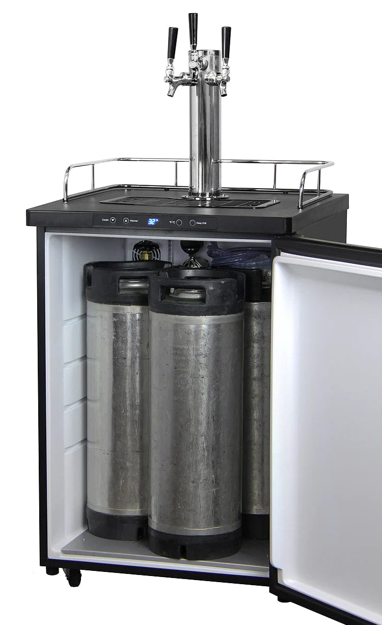 KEGCO Kegerator KEGCO Wide Kombucha Stainless Steel Digital Kegerator -KOM30S