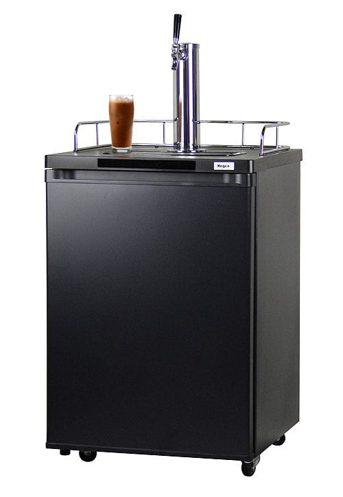 KEGCO Kegerator Single Tap Kegerator KEGCO 24" Wide Cold Brew Coffee Black Kegerator-ICK20B