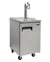 KEGCO Kegerator Triple Tap Kegerator KEGCO 24" Wide Home Brew Stainless Steel Commercial Kegerator-HBK1XS