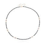 Load image into Gallery viewer, Layered Black Crystal Necklace
