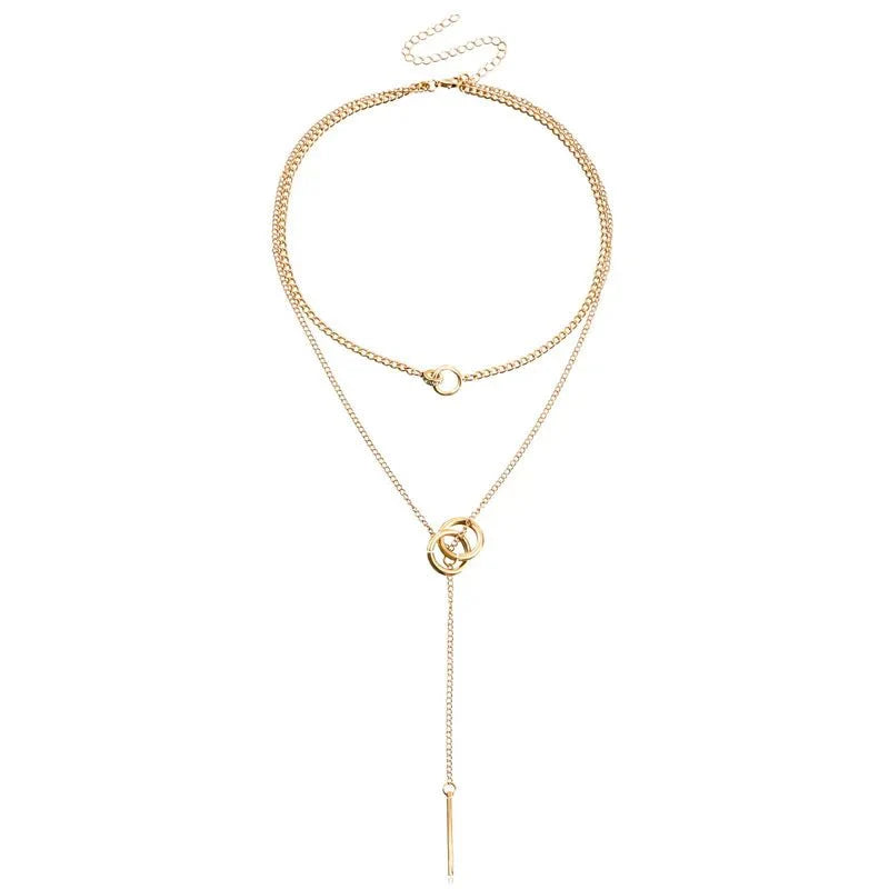 Virelle Y-Chain Necklace