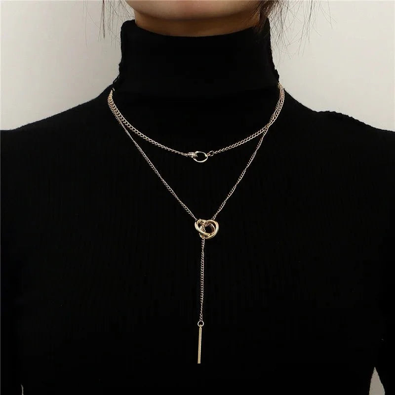 Virelle Y-Chain Necklace